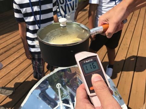 鍋の温度
