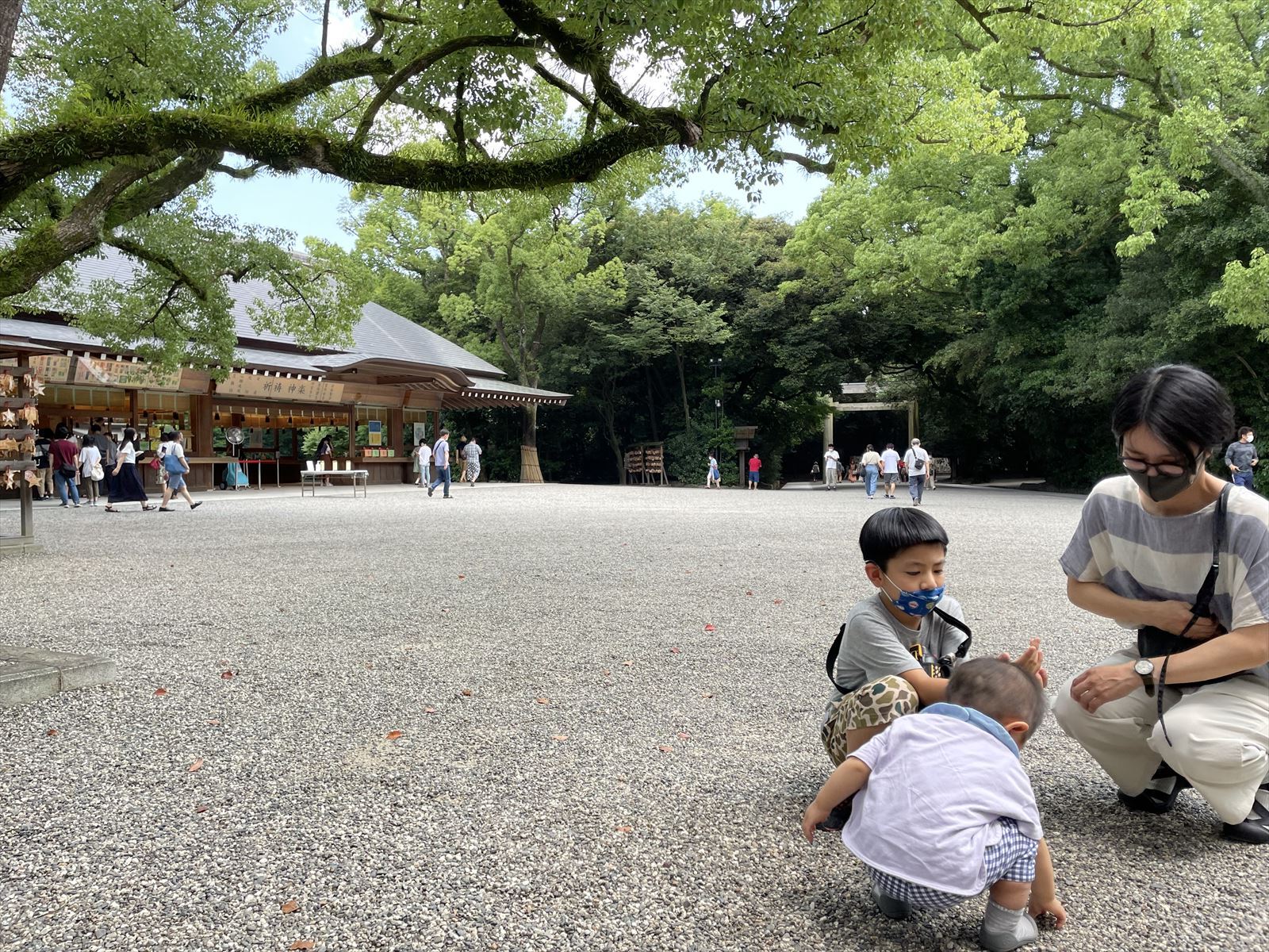 みんなで熱田神宮へ