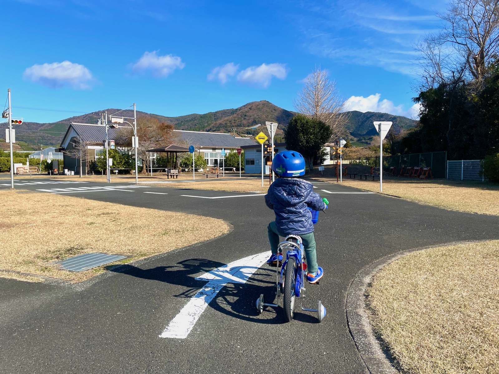 自転車練習後半