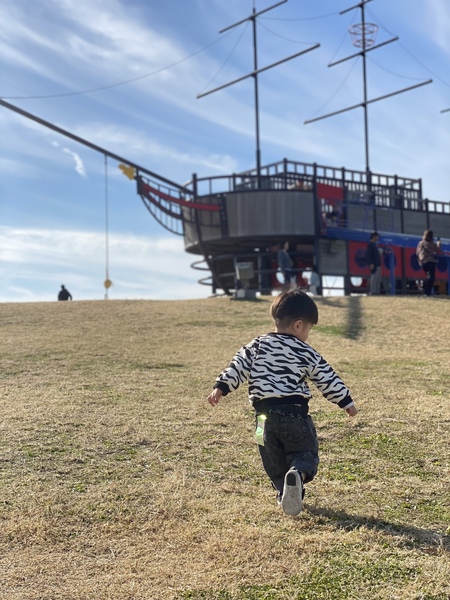 船と僕【堀出前中央公園】