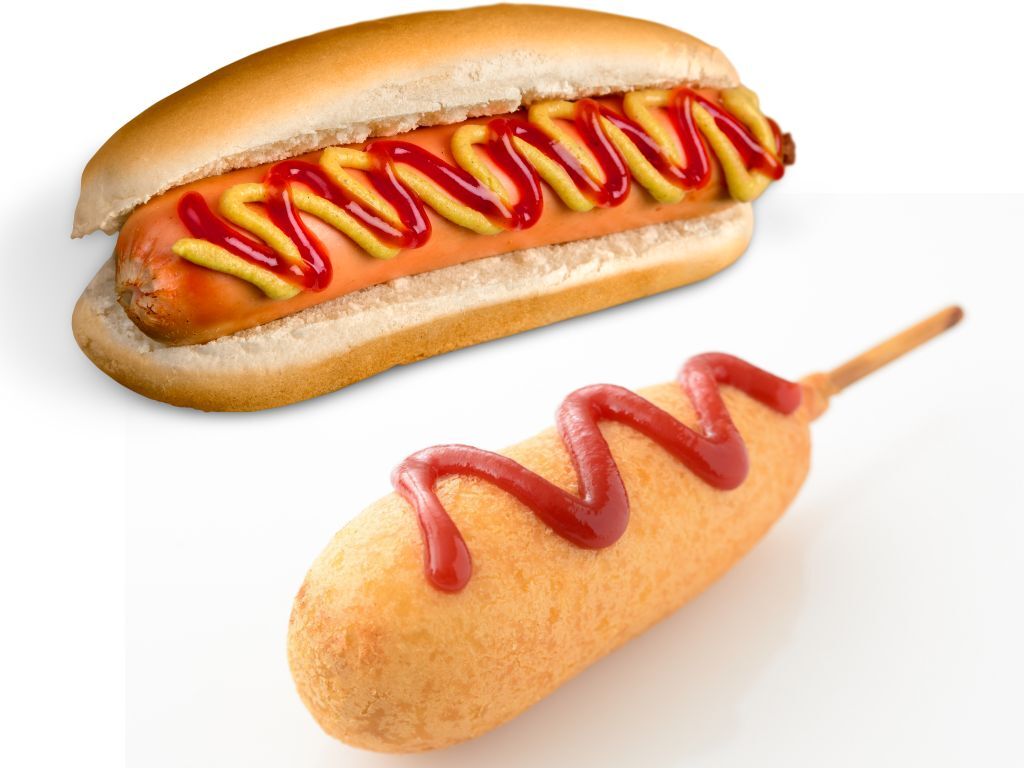 ホットドッグとアメリカンドッグ（コーンドッグ）