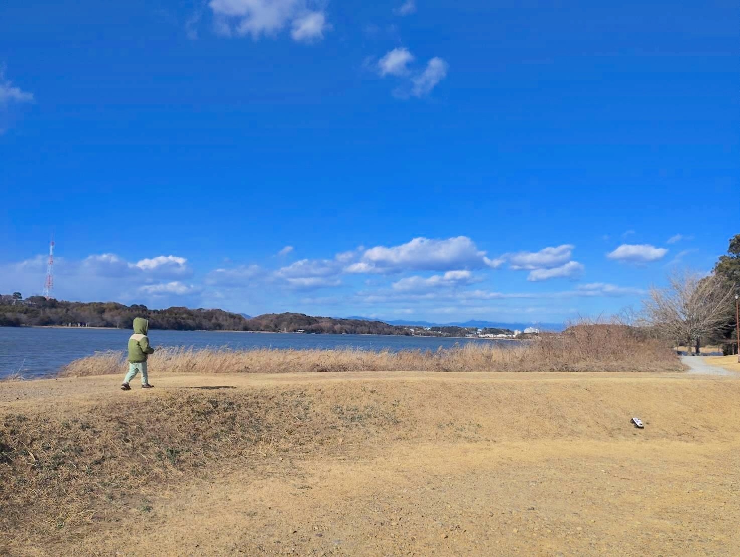 遠くまで走らせる