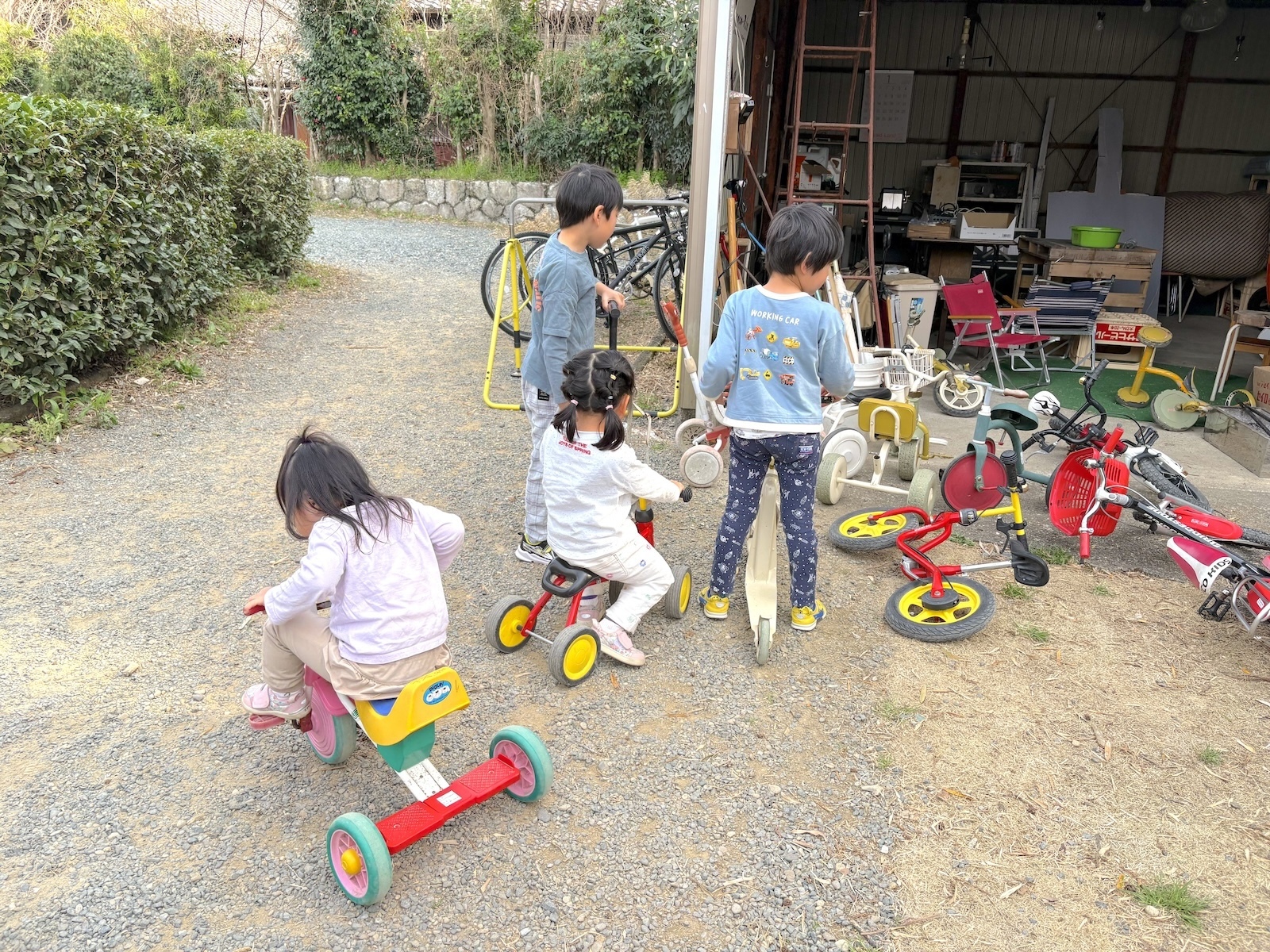 三輪車