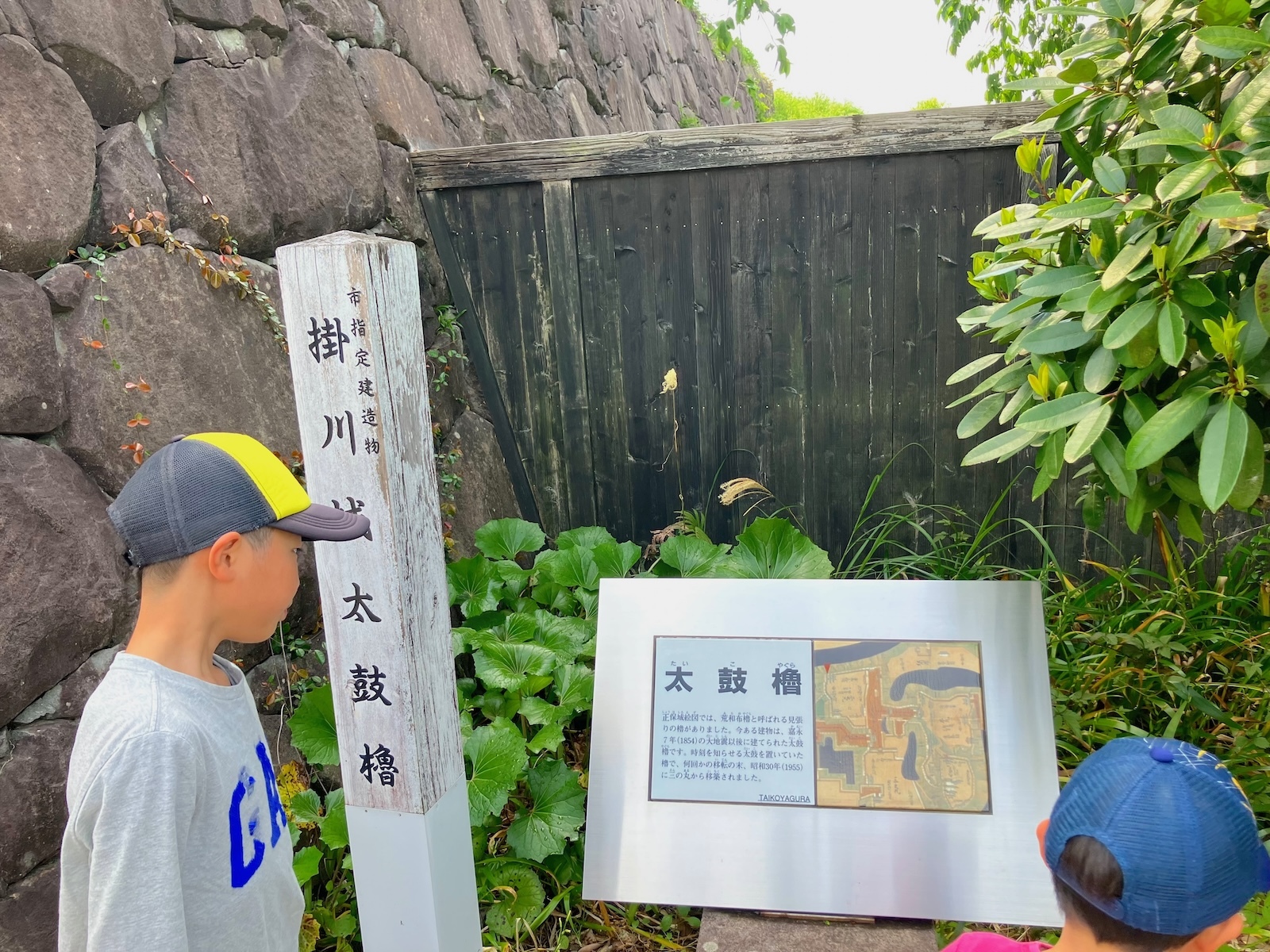 解説札