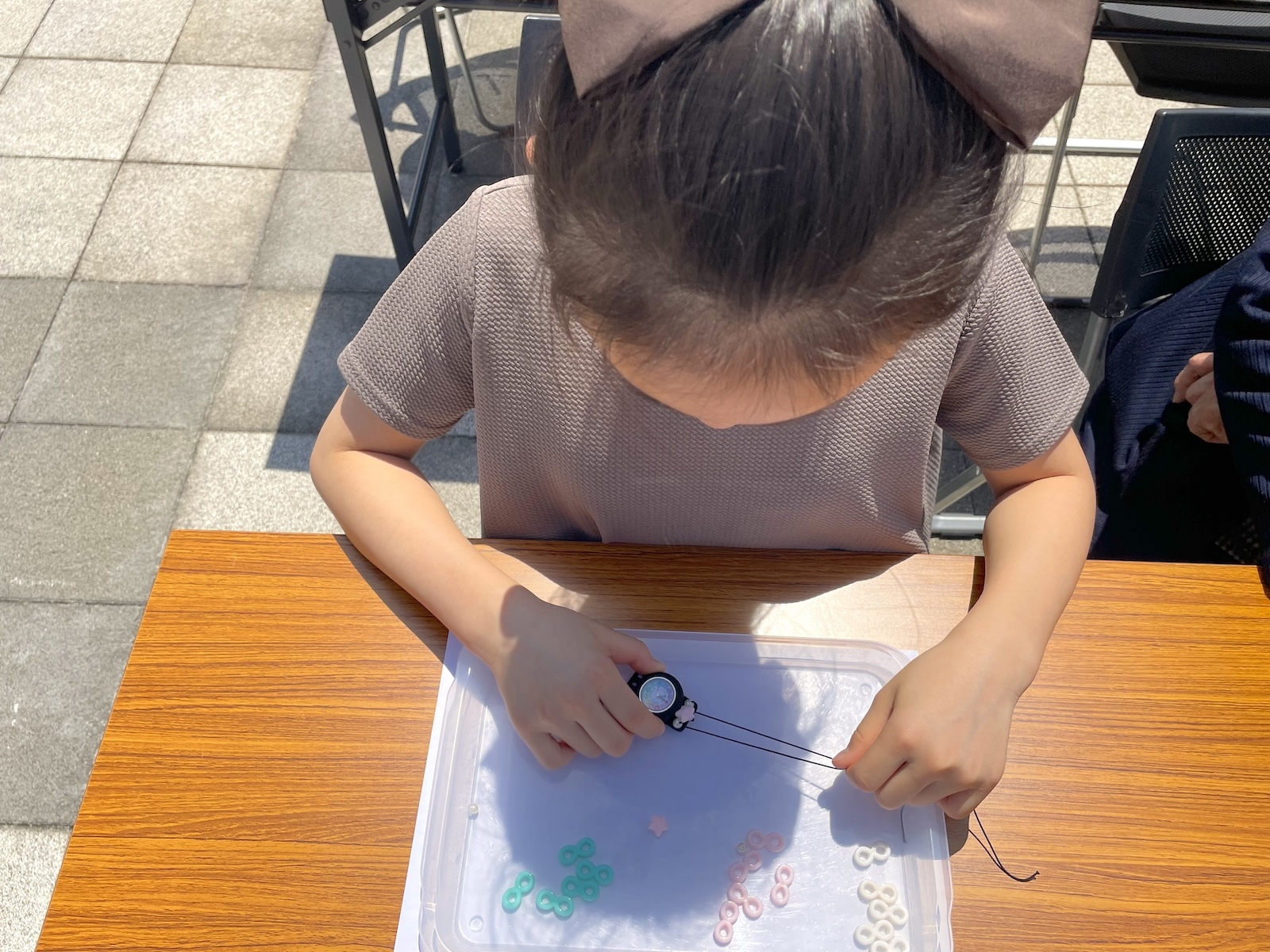 作業中