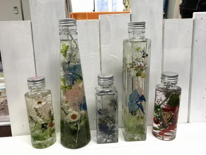 【画像】ハーバリウム教室