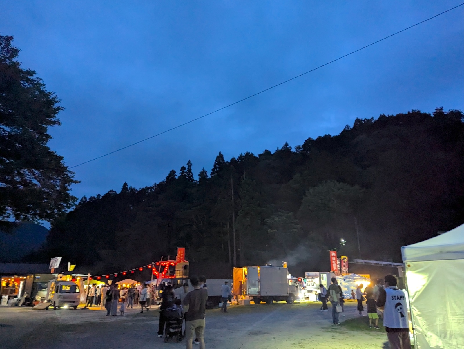 夕暮れ