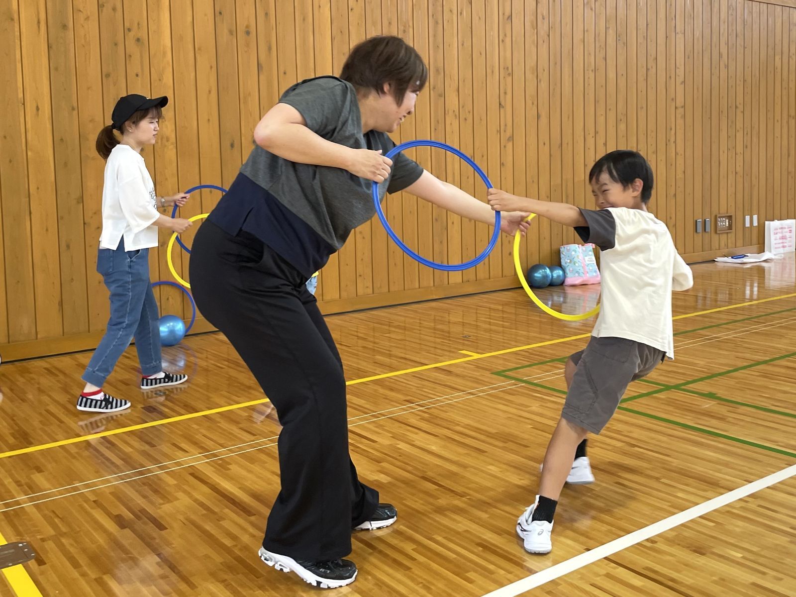 輪っか遊び