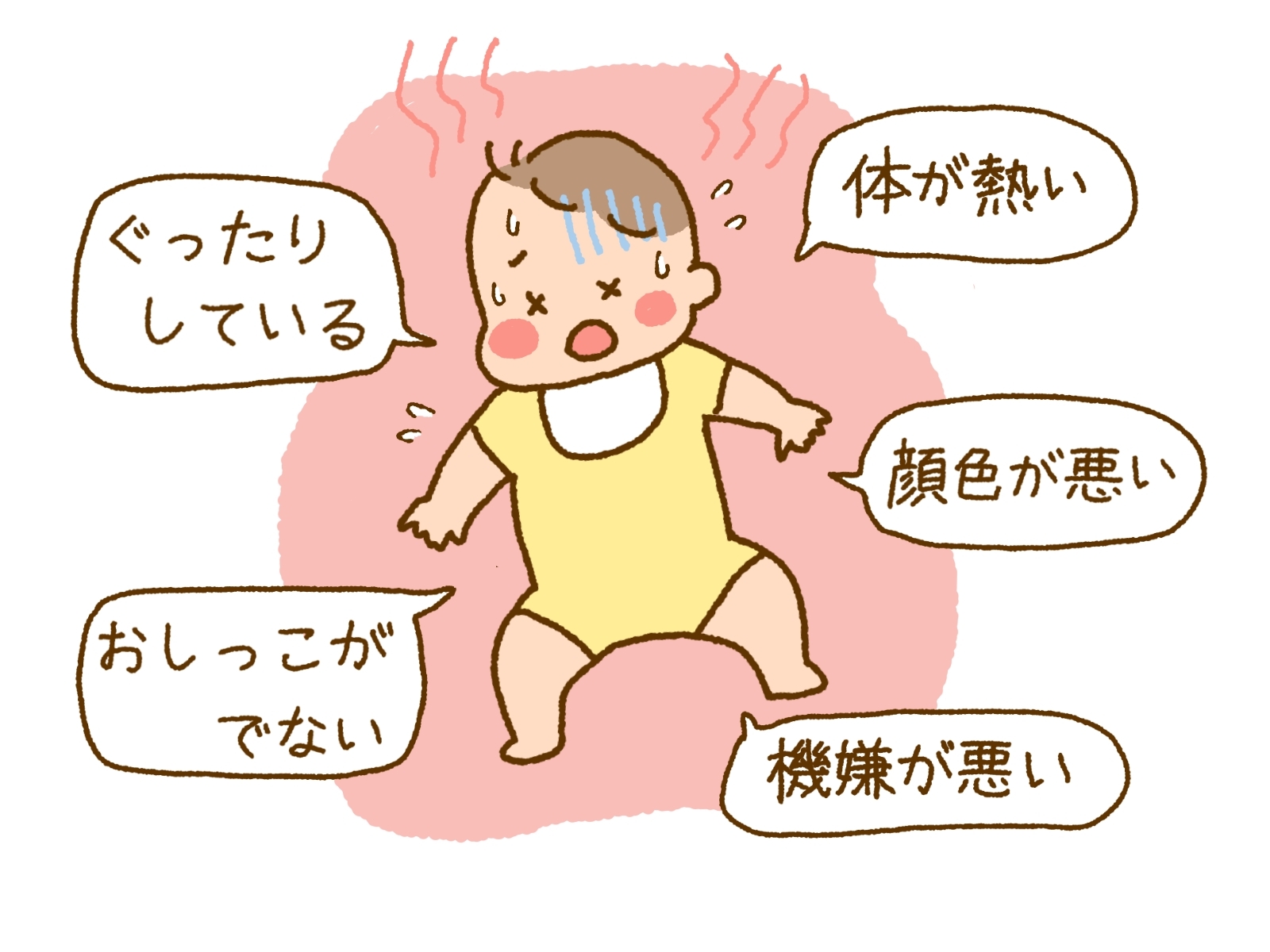 赤ちゃんの熱中症