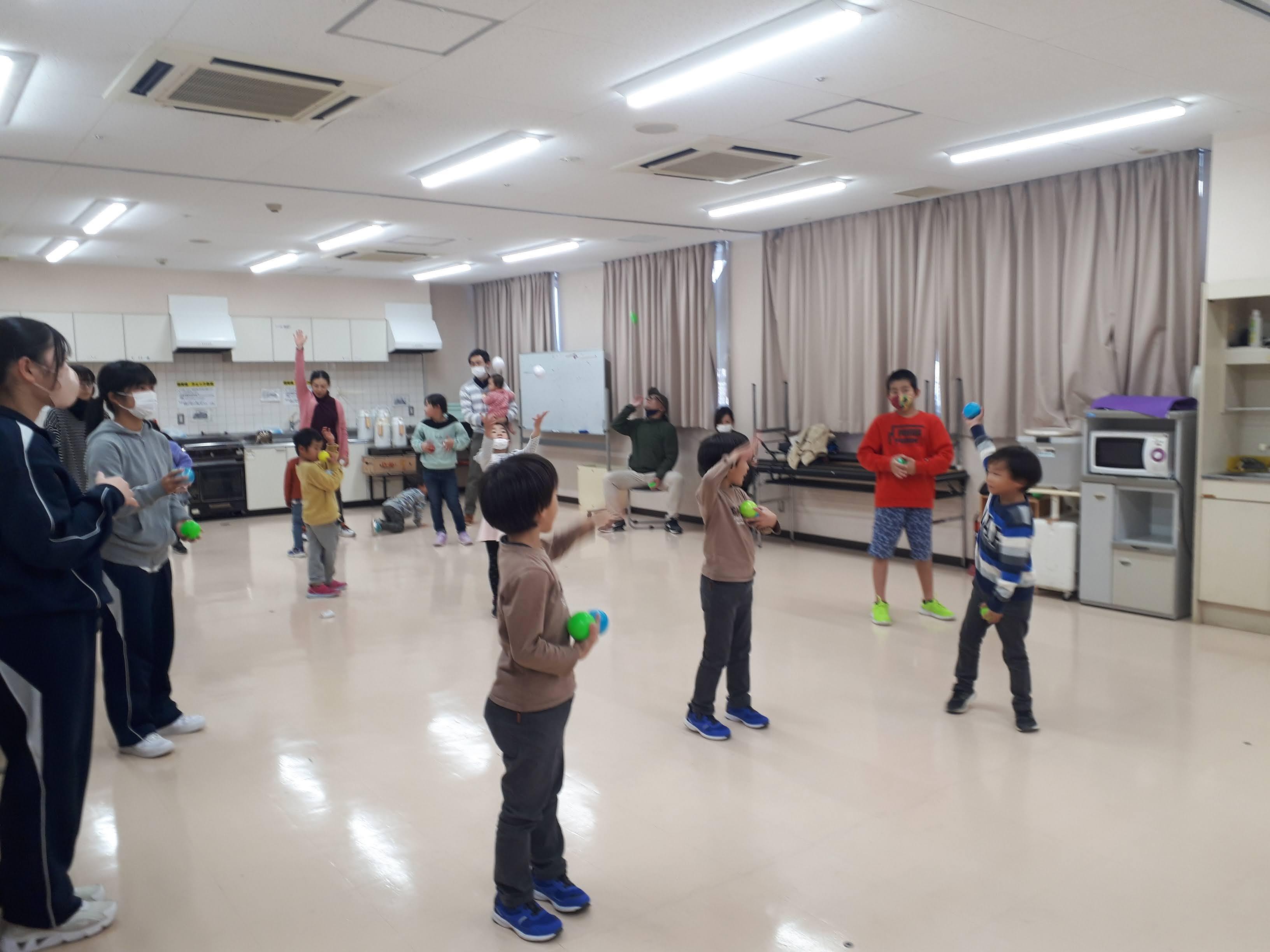 【画像】レク楽のひろば　大道芸に挑戦しよう!