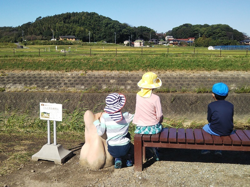 矢勝川の堤防