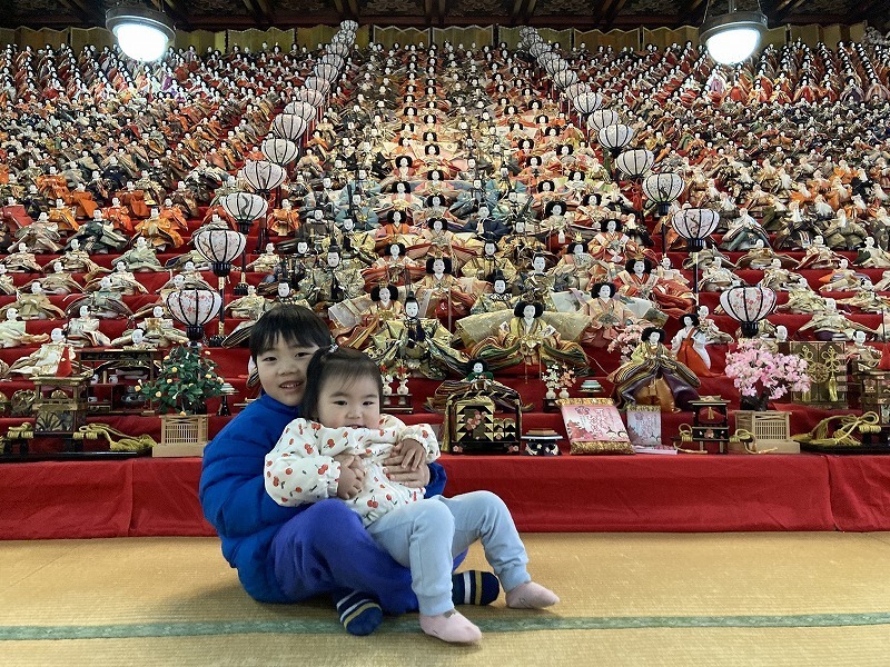 圧巻のお雛様！