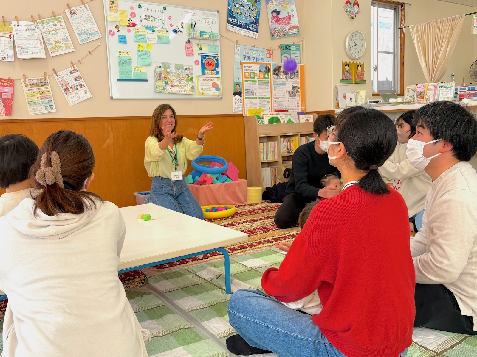 みんなで一緒に