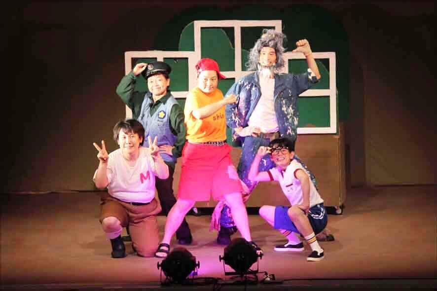 【画像】第17回劇団たんぽぽ公演会in磐田市アミューズ豊田『あやうし！ズッコケ探険隊』