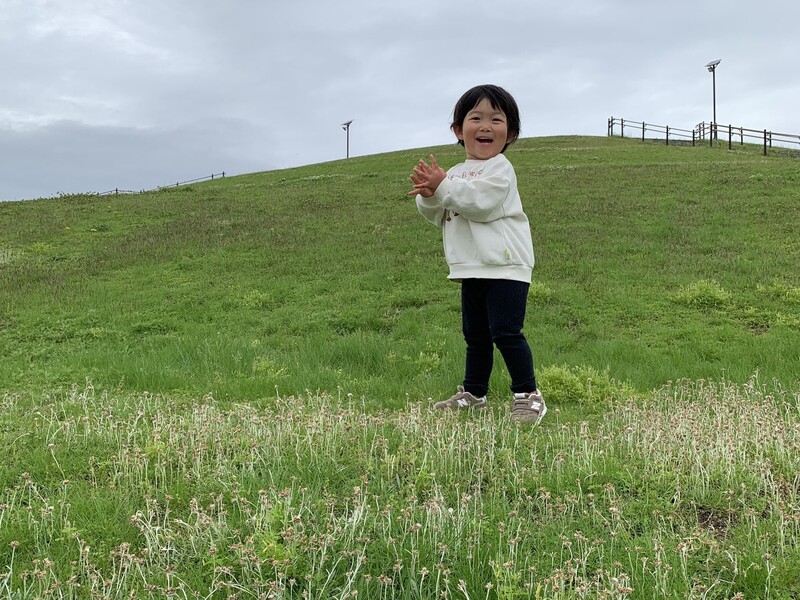 遠州灘海浜公園にて