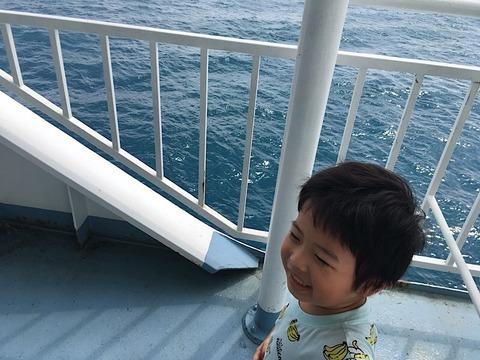 海を臨む
