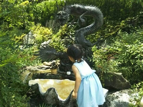 龍の手水
