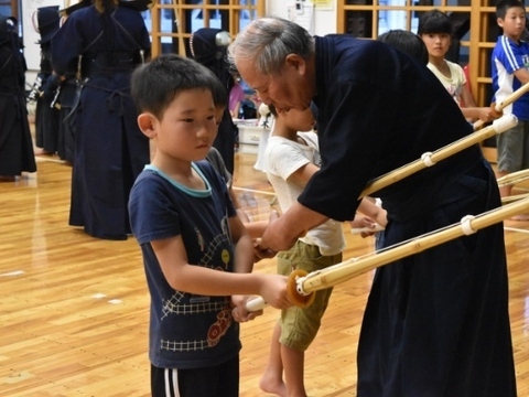 先生の指導