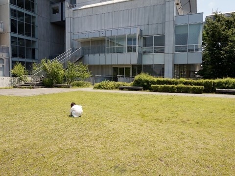 学生食堂前広場