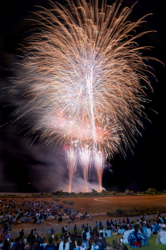鹿島の花火大会