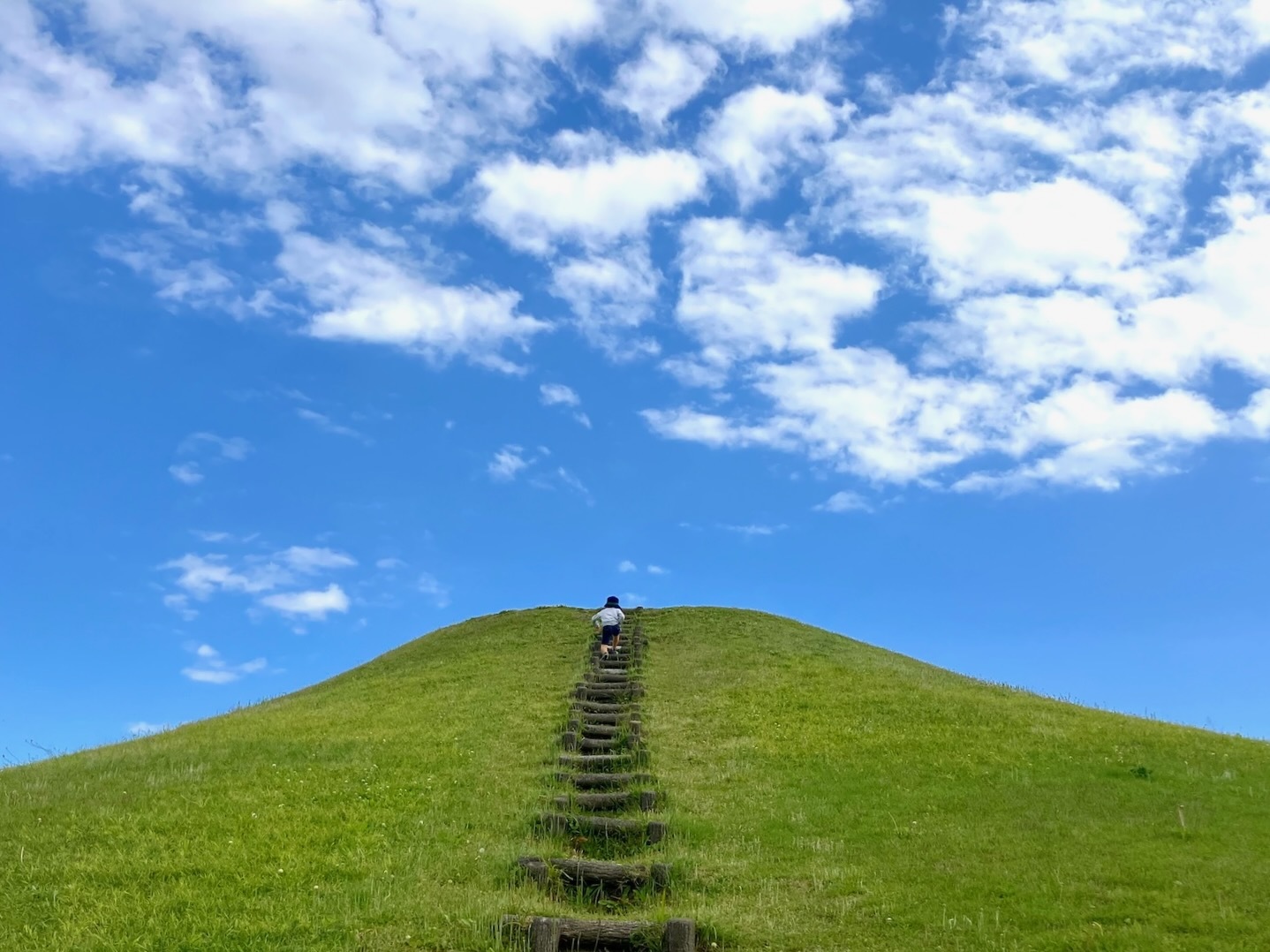 頂上へ