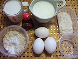 プリンの材料