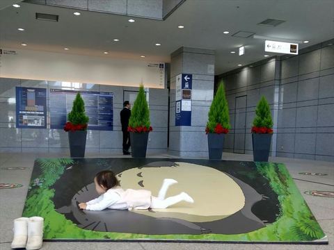 トトロと撮影