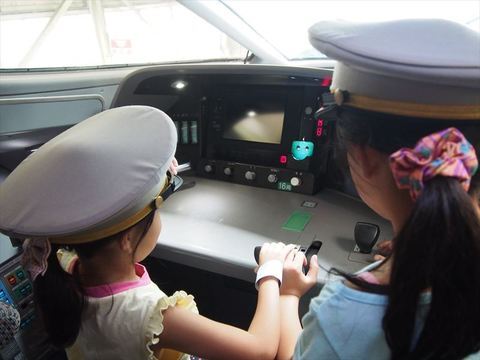 N700系新幹線運転台見学3