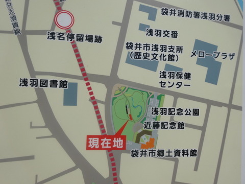 公園の地図