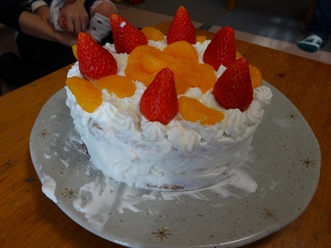 ケーキ作り２