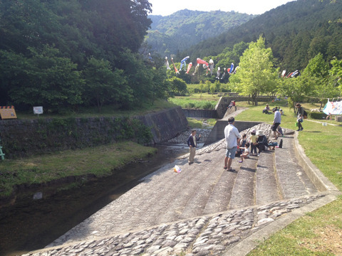 水遊び