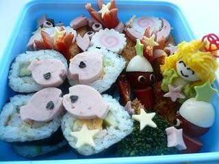 海の仲間たち弁当1