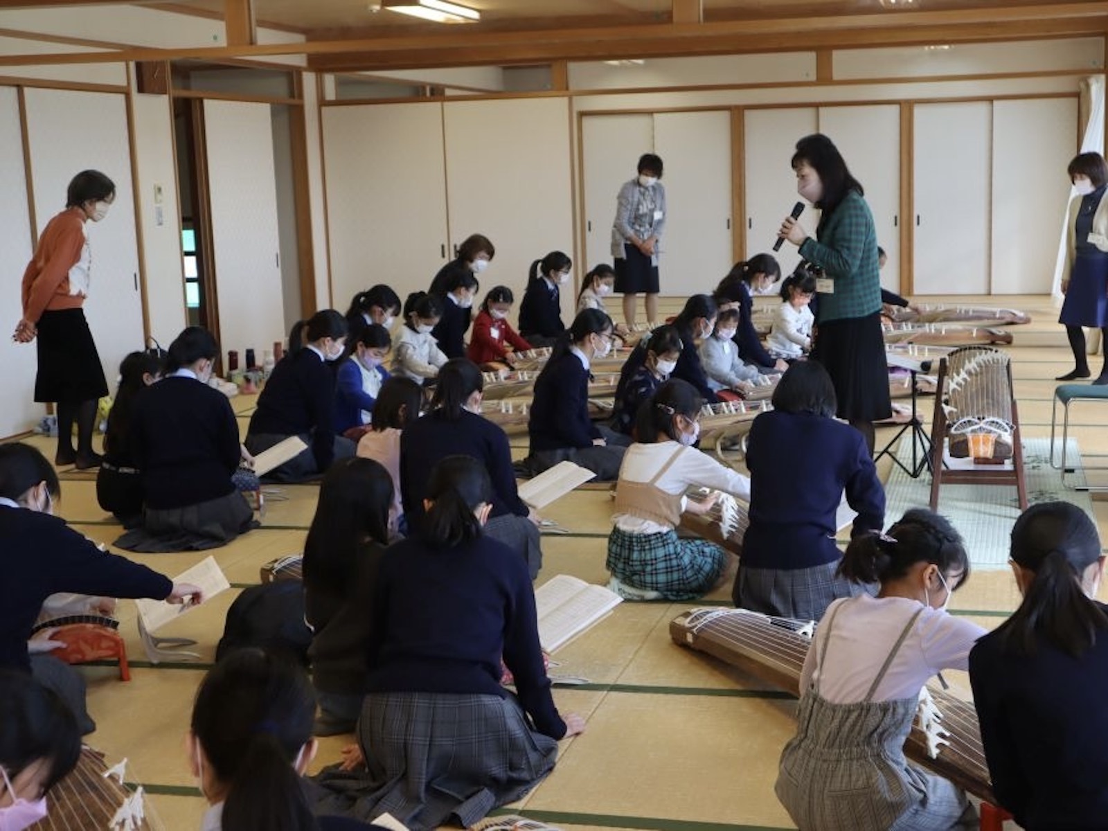 座学練習風景