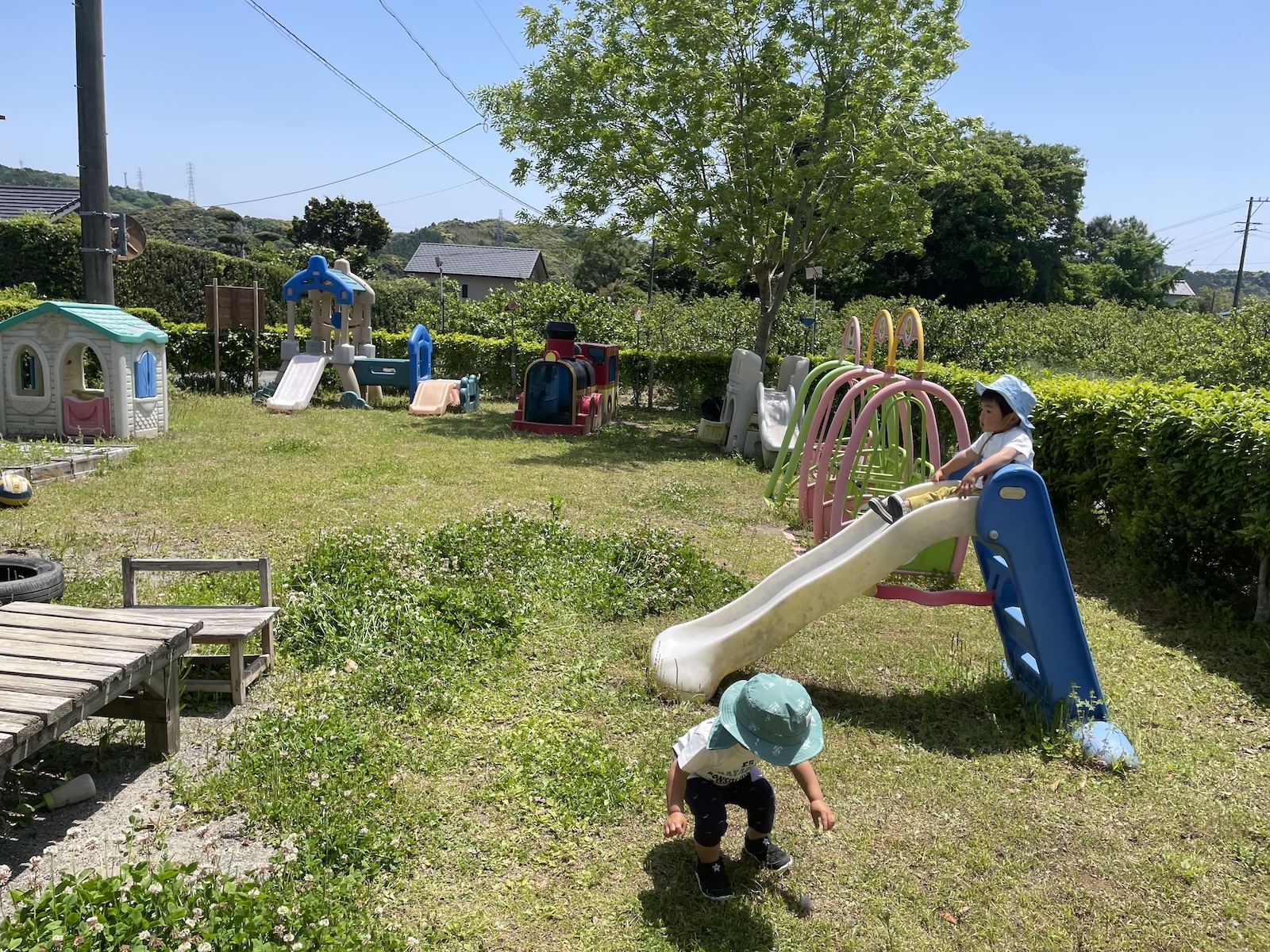 外遊び場全景