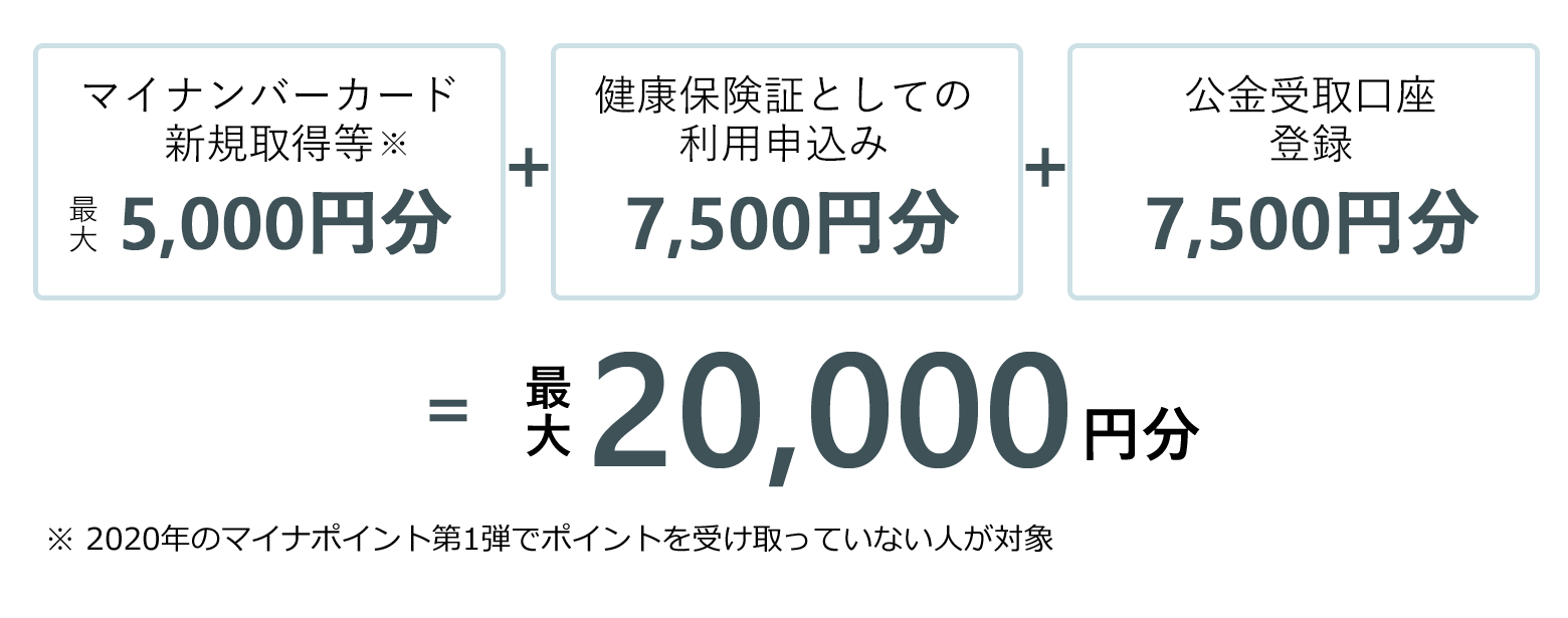 マイナポイントの内訳