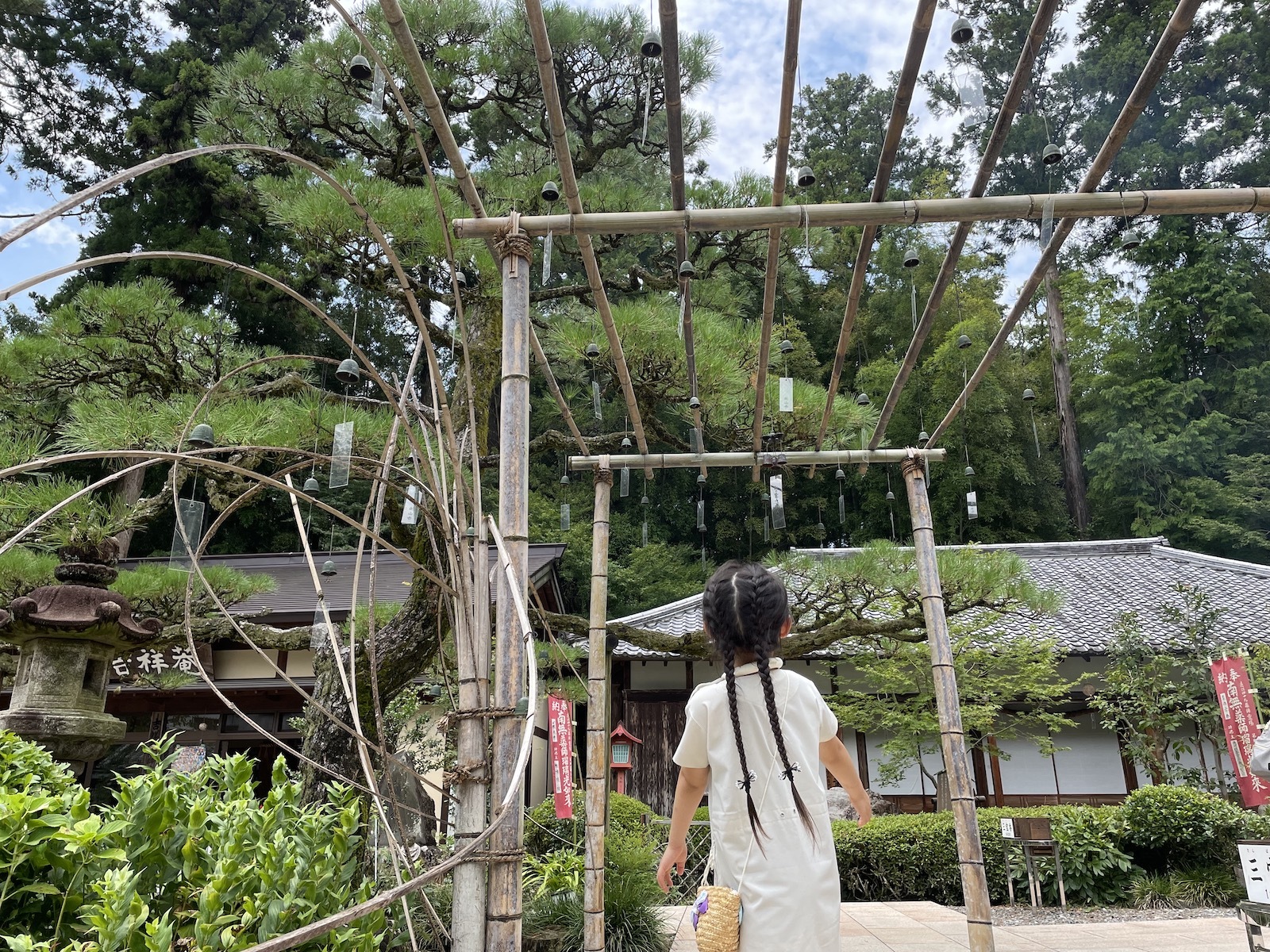 油山寺南部鉄器風鈴