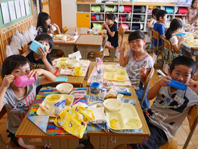 おいしい！楽しい！浜松の小学校給食