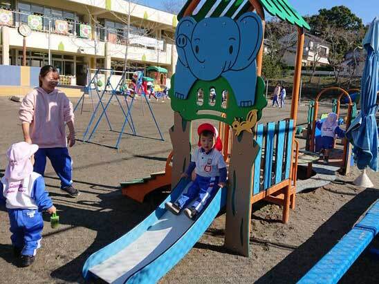 湖東幼稚園の2歳児保育