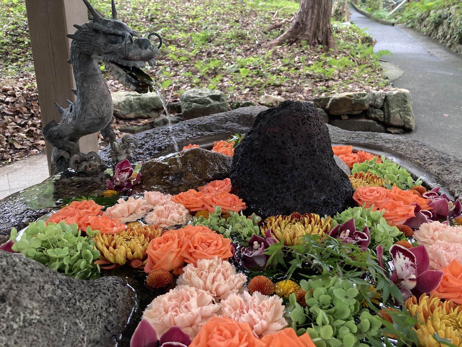 花手水